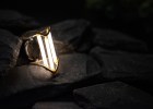Retro-Futuristic LED Filament Ring
